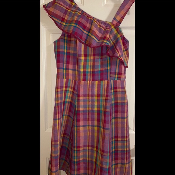 Isaac Mizrahi Dresses & Skirts - NWOT Isaac Mizrahi colorful plaid whimsical summer dress.